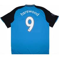 2008-09 Aston Villa UEFA Cup Away Shirt Harewood #9 *As New* XL