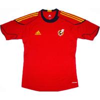 2009-11 Spain Adidas Training Shirt L