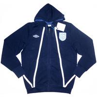 2010-12 England Blue Hooded Track Top *w/Tags* L