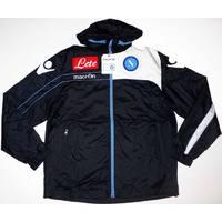 2011 12 napoli player issue all weather jacket bnib xl