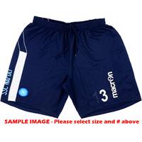 2011 12 napoli player worn training shorts good