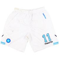 2011 12 napoli match worn home shorts 11 maggio xxl