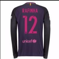 2016-17 Barcelona Away Long Sleeve Shirt (Rafinha 12)