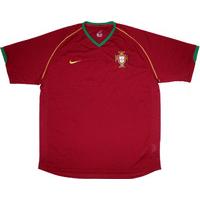 2006-08 Portugal Home Shirt (Excellent) XXL