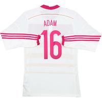 2014-15 Scotland Player Issue Adizero Away L/S Shirt Adam #16 *w/Tags*