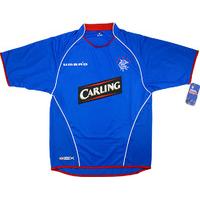 2005-06 Rangers Home Shirt *w/Tags* L