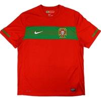 2010-11 Portugal Home Shirt (Excellent) L