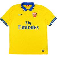 2013 14 arsenal away shirt good l