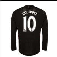 2016 17 liverpool away long sleeve shirt coutinho 10 kids