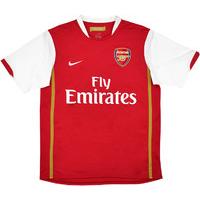 2006 08 arsenal home shirt very good s