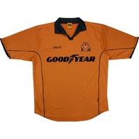 2000-02 Wolves Home Shirt (Very Good) M