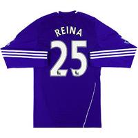 2010-11 Liverpool TechFit Player Issue GK Shirt Reina #25 *w/Tags*