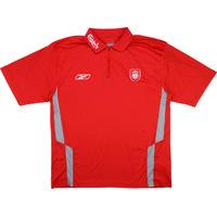 2005-06 Liverpool Reebok Polo T-Shirt (Very Good) XXL