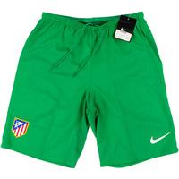 2013-14 Atletico Madrid Player Issue GK Green Shorts *BNIB*