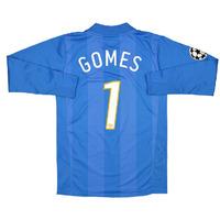 2006-07 PSV Player Issue CL GK Shirt Gomes #1 (Excellent) XL.Boys
