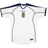 2003-05 Scotland Away Shirt (Excellent) S