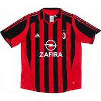 2005 06 ac milan home shirt good l