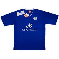 2012 13 leicester home shirt wtags xl