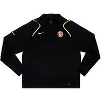 2006-07 Manchester United Nike 1/2 Zip Training Top (Excellent) XL