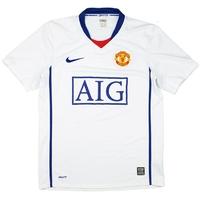 2008-10 Manchester United Away Shirt (Very Good) XL