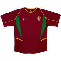 2002-04 Portugal Home Shirt *Mint* XL