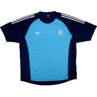 2005 06 olympique marseille adidas training shirt excellent xxl