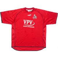 2001-02 FC Koln Home Shirt (Very Good) XXL