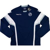 2015 16 millwall macron training sweat top bnib s