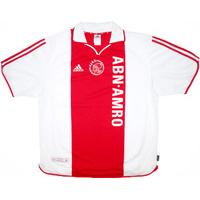 2000 01 ajax centenary home shirt good l