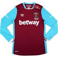 2016-17 West Ham Home L/S Shirt *BNIB* M