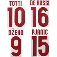 2015-16 Roma Away Shirt Name Set