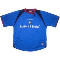 2006 07 bradford city away shirt excellent l