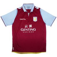 2012-13 Aston Villa Home Shirt (Very Good) M