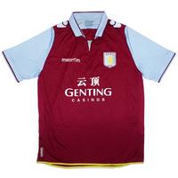 2012 13 aston villa home shirt very good m