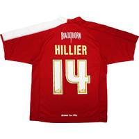 2006-08 Bristol City Away Shirt Hillier #14 (Very Good) S