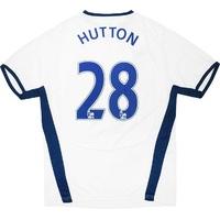 2008-09 Tottenham Home Shirt Hutton #28 (Excellent) M