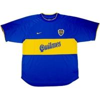 2000-01 Boca Juniors Home Shirt (Excellent) XL