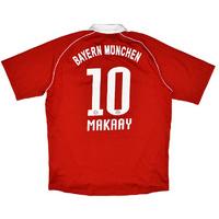 2005-06 Bayern Munich Home Shirt Makaay #10 (Excellent) XL.Boys