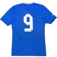 2012-13 Italy Match Issue Home Shirt #9