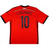 2014-15 Mexico Away Shirt G. Dos Santos #10 *w/Tags*