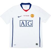 2009 Manchester United \'CL Final\' Away Shirt (Excellent) M