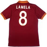 2013-14 Roma Home Shirt Lamela #8 *w/Tags* 3XL