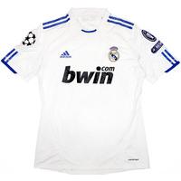 2010 11 real madrid match issue cl home shirt carvalho 2