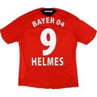 2008-10 Bayer Leverkusen Match Issue DFB Pokal Home Shirt Helmes #9