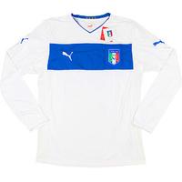 2012 13 italy player issue away ls shirt bnib