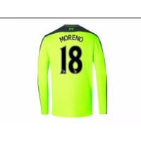 2016-17 Liverpool Third Long Sleeve Shirt (Moreno 18) - Kids