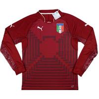 2014 15 italy player issue gk away ls shirt bnib