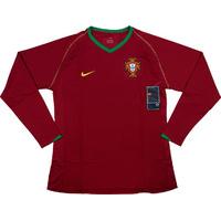 2006-08 Portugal Player Issue Home L/S Shirt *BNIB* L