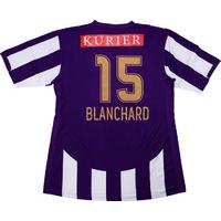 2006 08 austria vienna match issue home shirt blanchard 15