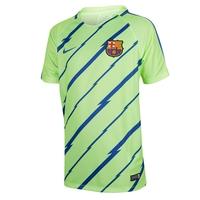 2016-2017 Barcelona Nike Pre-Match Dry Training Shirt (Ghost Green) - Kids